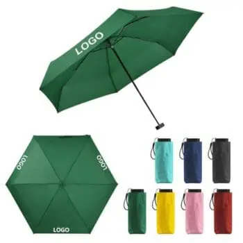 Folding small pocket size capsule mini umbrella