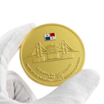 Custom commemorative challenge souvenir coin metal blank coins for engraving