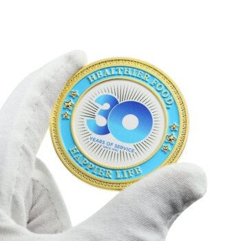 Fashion custom zinc alloy die-cast soft enamel color spray color shiny gold plated challenge coins