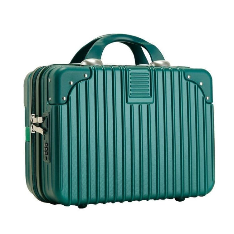 Portable 14 15 16 inches travel bags hand suitcase with lock