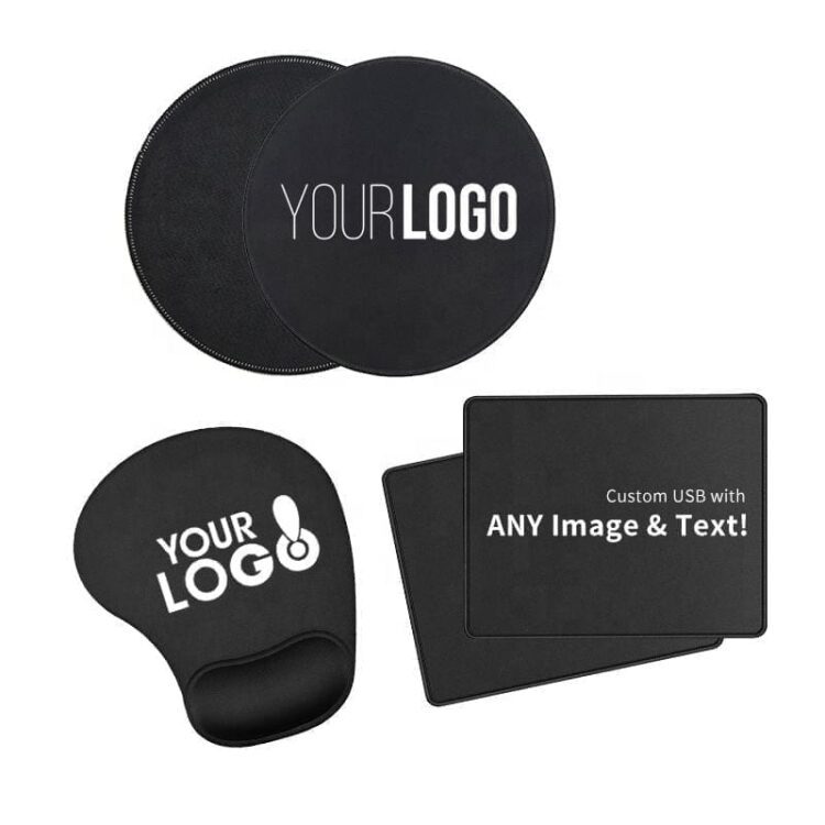 Customized logo non-slip mouse pad