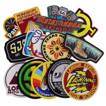 Custom clothing decorative accessories embroidery patches