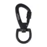 Custom heavy duty pet leash buckle swivel ring safety screw gate aluminum d shaped locking carabiner