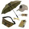 Custom brand promotional gift sets items notebook umbrella hat business promotional product for event