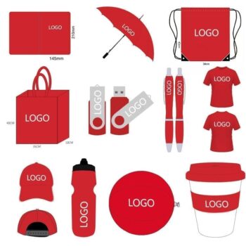 Cheap vip corporate shop custom marketing promotional business office set products gifts items with logo