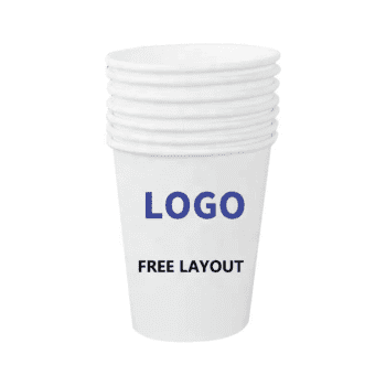 Promotional wholesale paper cups with custom logo from China manufacturer Yahik Promo