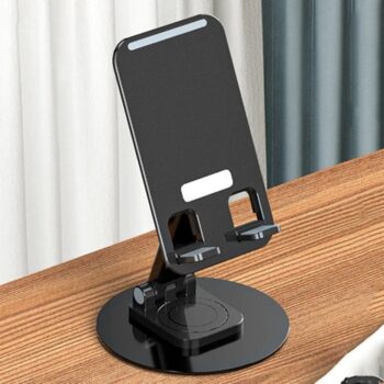 Folding tablet cell phone stand holder