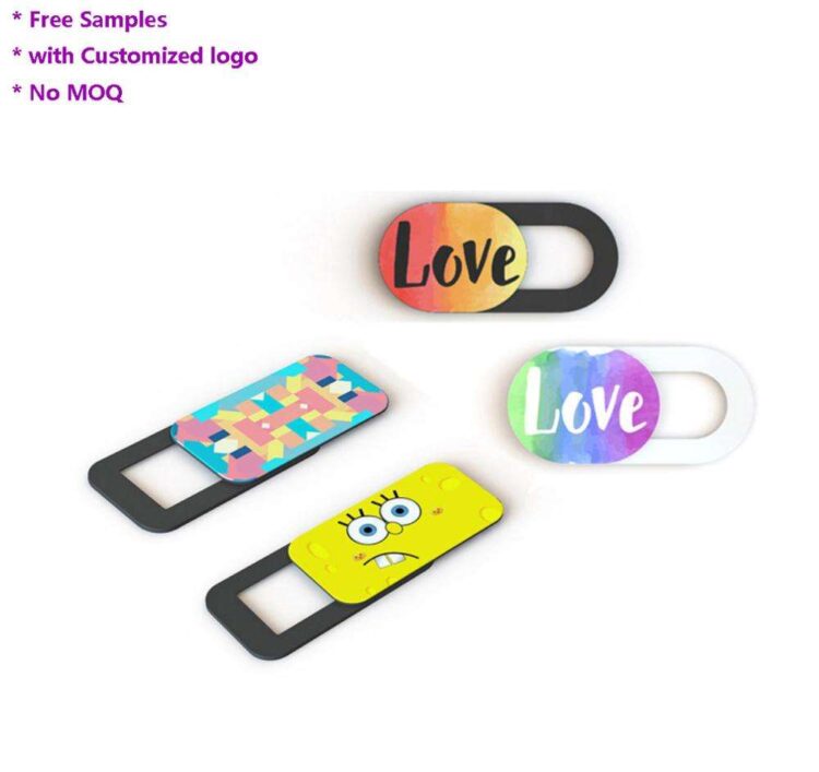 Privacy custom logo promotion webcam cover