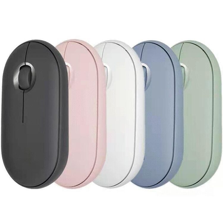 2.4g ultra thin pebble usb wireless mouse