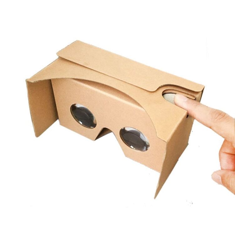 3d branded cardboard vr glasses video glasses