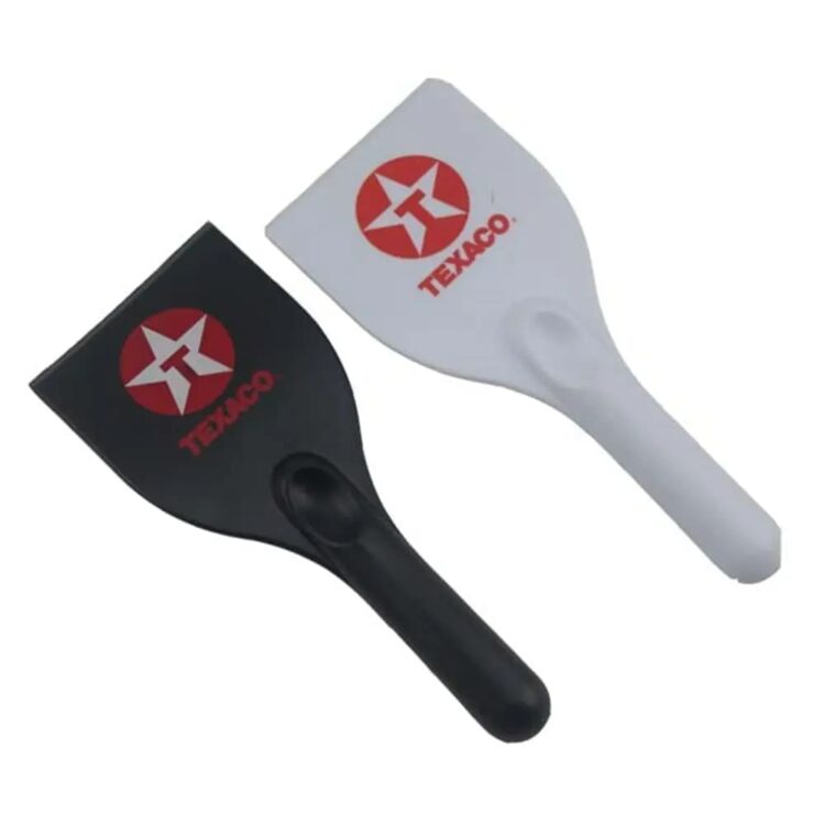 Customized logo plastic ice snow scraper with handle