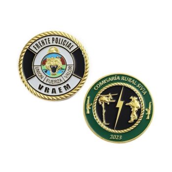 Custom challenge coin metallic zinc alloy metal coin gold brass 2d 3d soft enamel collection souvenir coin