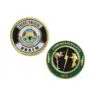 Custom challenge coin metallic zinc alloy metal coin gold brass 2d 3d soft enamel collection souvenir coin