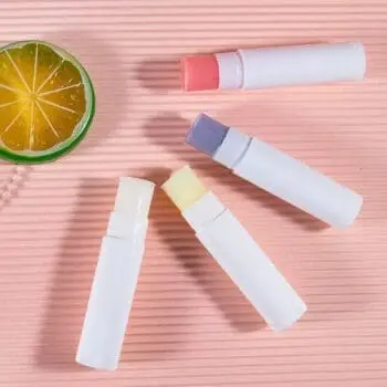 Custom fruit lip balm organic natural vegan whitening moisturizing