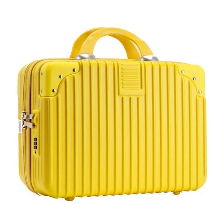 Portable 14 15 16 inches travel bags hand suitcase with lock