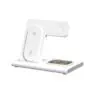 Multifunction foldable wireless charging stand with light 15w magnetic 3 in 1 charger