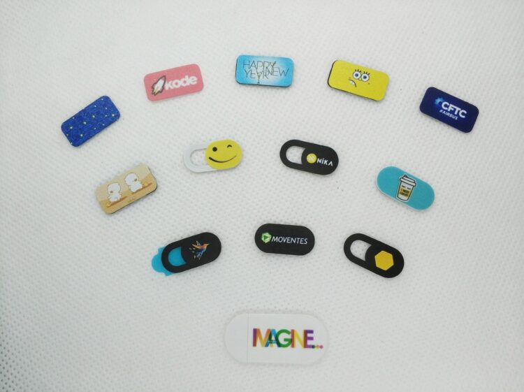 Privacy custom logo promotion webcam cover