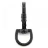 Custom heavy duty pet leash buckle swivel ring safety screw gate aluminum d shaped locking carabiner