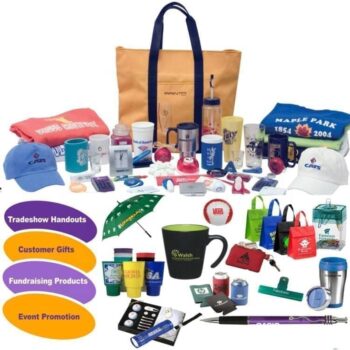 Promotional items, promotional giveaways, tradeshow giveaways
