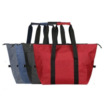 Custom food storage large capacity cooler bag foldable camping picnic insulated shoulder lunch bags
