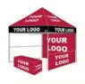 Promotional folding custom print event awning pop up tent display logo party marquee gazebo canopy