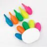 Multicolor 5 in 1 flower shape highlighter marker with custom logo