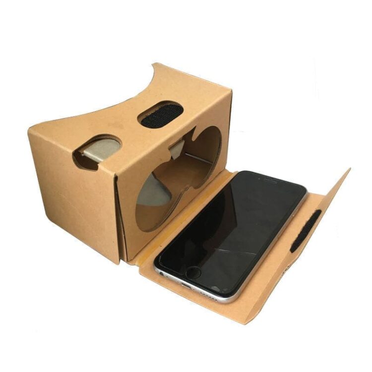 3d branded cardboard vr glasses video glasses