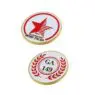 Custom metal token souvenir gold silver copper bronze zinc alloy die cast soft enamel challenge coin