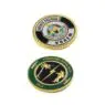 Custom challenge coin metallic zinc alloy metal coin gold brass 2d 3d soft enamel collection souvenir coin