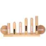 Cosmetics bamboo package packaging biodegradable lip balm tube