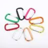 Custom heavy duty hammock locking ring clips hook durable quick release aluminum d shaped carabiner
