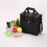 Customized logo large capacity leakproof thermal office picnic insulated bag cooler lunch pail box