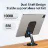 Folding tablet cell phone stand holder