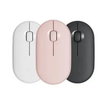 2.4g ultra thin pebble usb wireless mouse