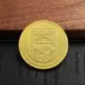 Custom commemorative challenge souvenir coin metal blank coins for engraving