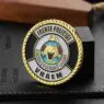 Custom challenge coin metallic zinc alloy metal coin gold brass 2d 3d soft enamel collection souvenir coin