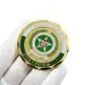 Metal crafts stamp custom double sided logo color coins soft enamel metal challenge coins collection manufacturer