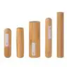 Cosmetics bamboo package packaging biodegradable lip balm tube