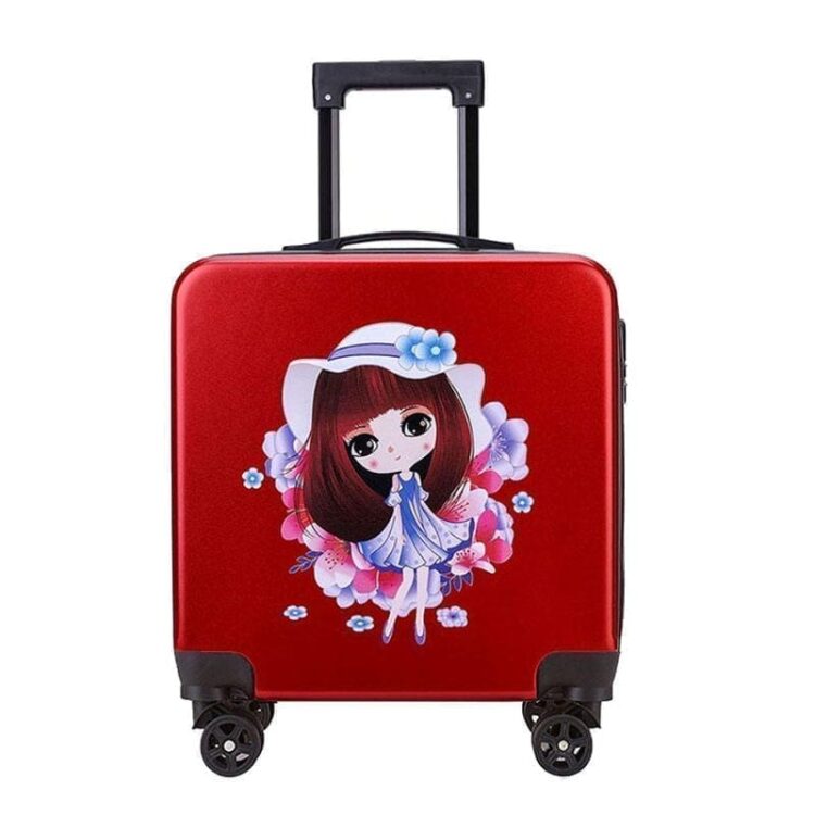 Custom logo travel luggage suitcase for kids