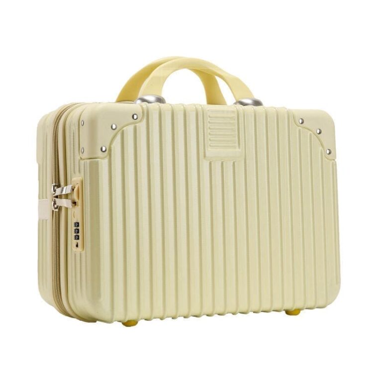 Portable 14 15 16 inches travel bags hand suitcase with lock