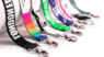 Custom logo dye sublimation polyester keychain lanyard wholesale neck lanyard strap