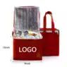 Foldable food delivery picnic camping lunch bag