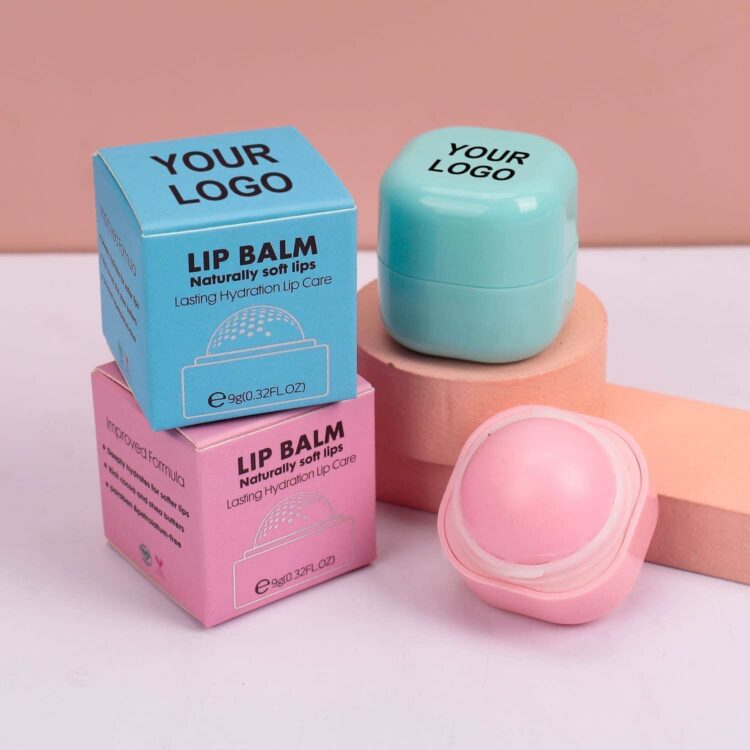 Hydrating fruit makeup vegan lip balm