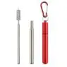 Eco-friendly outdoor reusable portable grade stainless steel straw