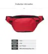 Wholesale fashion outdoor fanny pack single shoulder crossbody