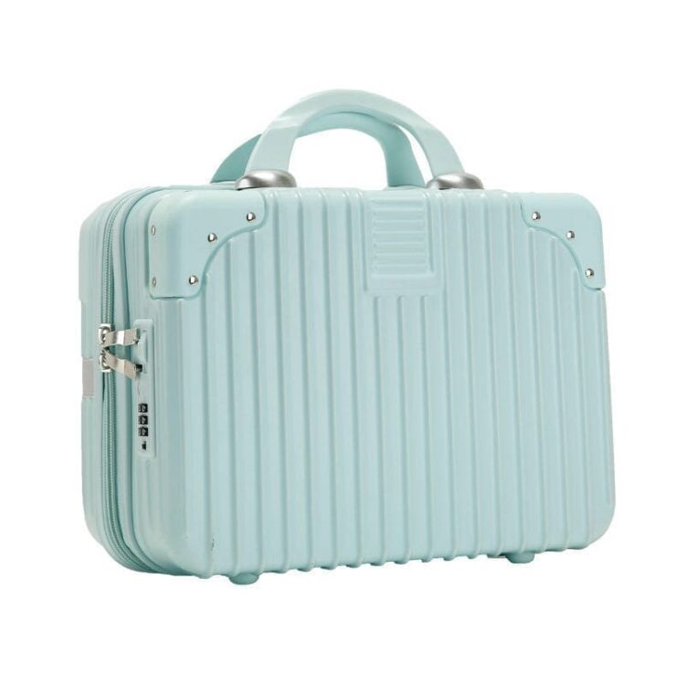 Portable 14 15 16 inches travel bags hand suitcase with lock