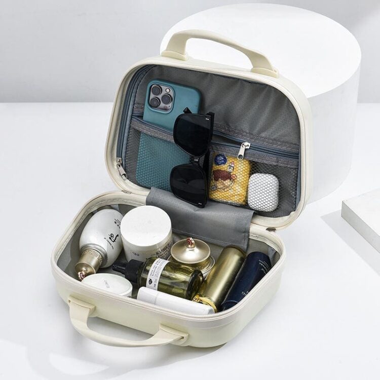 Custom small mini 14inch hard shell cosmetic case
