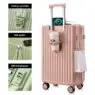 20inch fashion travel suitcase large capacity password luggage