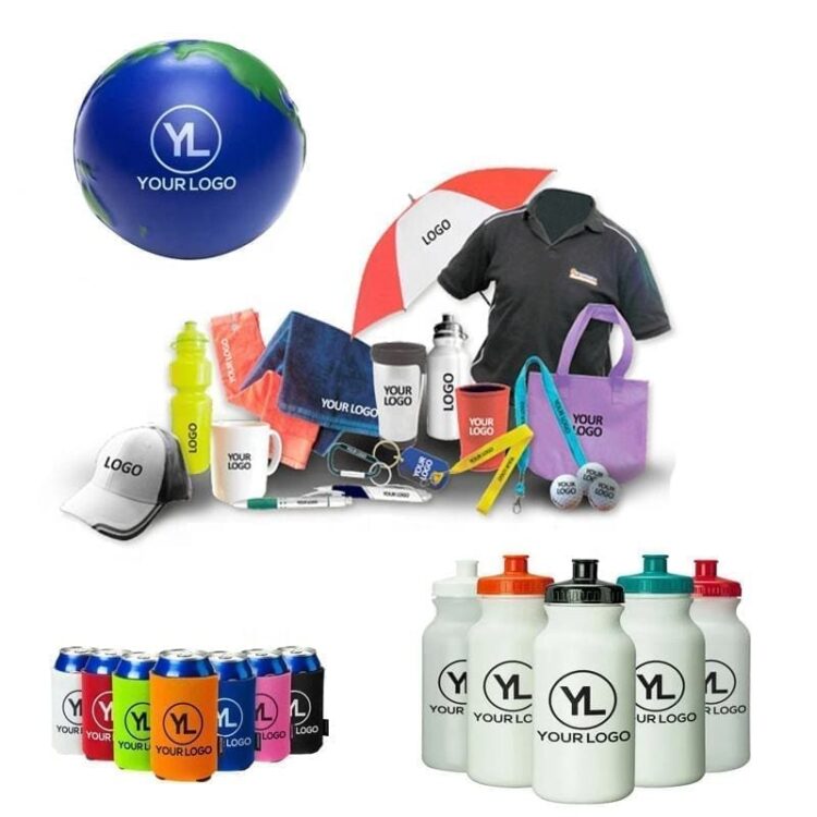 Custom promotional items, imprinting logo, tradeshow giveaways