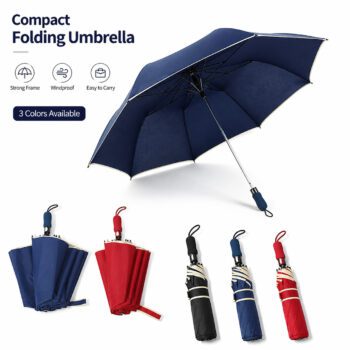 3 fold advertising travel foldable umbrella campbell 1